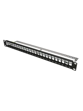 Patchpanel modular 24 ports STP