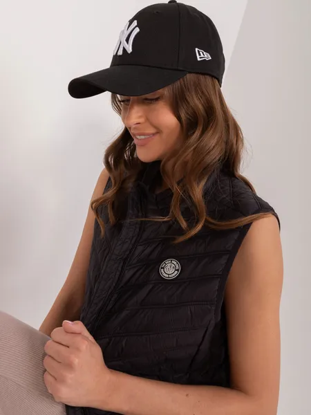 Women's black vest