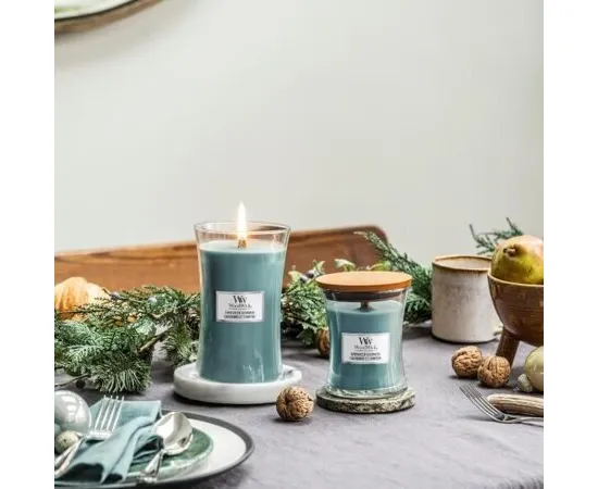 WW MEDIUM HOURGLASS EVERGREEN CAHSMERE