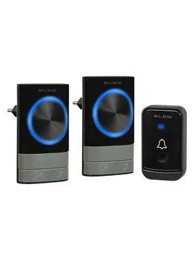 17-107# AP-12 wireless bell two receivers