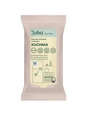 Eco Dom natural kitchen cleaning cloths 50 pcs