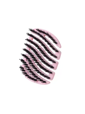Mila Pocket Hair Brush little pink hair brush