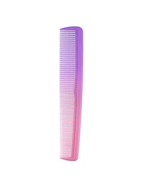 Colorphull a small purple hair comb