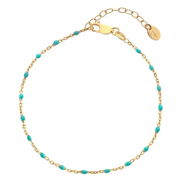 Jac Jossa Embrace DL658 Fine Gold Plated Beaded Bracelet