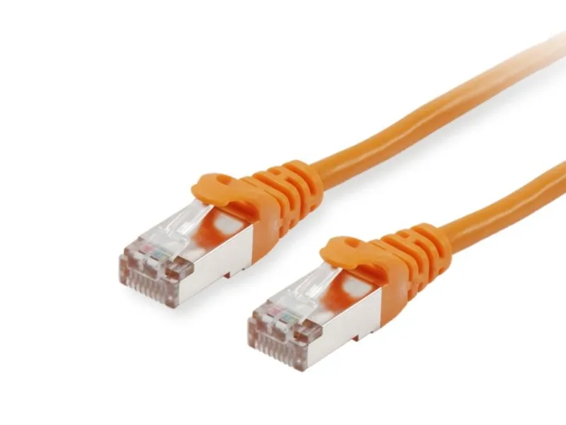 Aprīkot Cat.6 S/FTP Patch Cable, 1,5m, oranžs