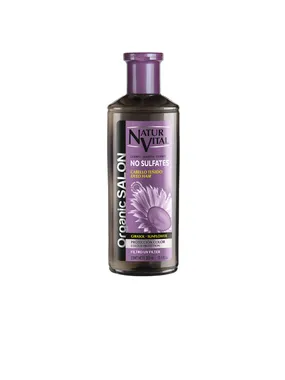 ORGANIC SALON champú sin sulfatos protección color UV 300 ml