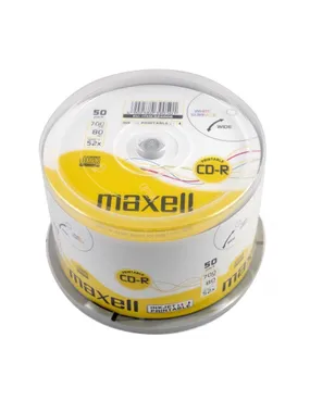 Maxell CD-R 80/700 MB XL 52x50p 50 gab.