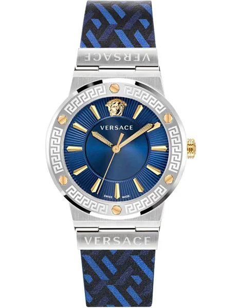 Versace VEVH01421 Ladies Watch Greca Logo 38mm 5ATM