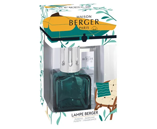 Gift set catalytic lamp Glacon green + refill Mint water 250 ml