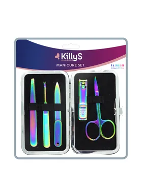 Rainbow manicure set