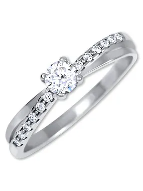 Silver Engagement Ring 426 001 00541 04