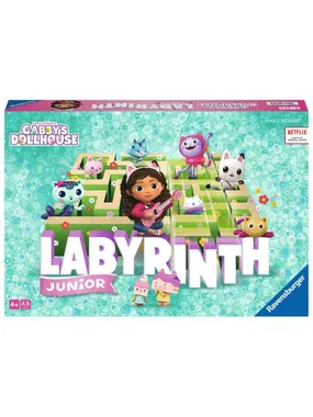 Gabby''s Dollhouse Junior Labyrinth, board game