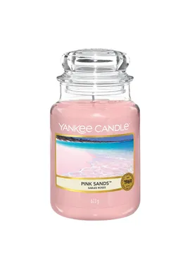 Scented candle, large jar, Pink Sands, 623g