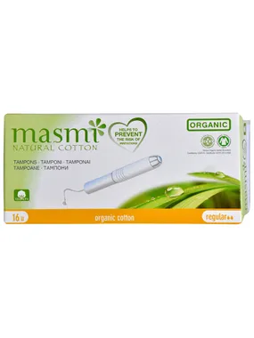 Applicator tampons with organic cotton MASM