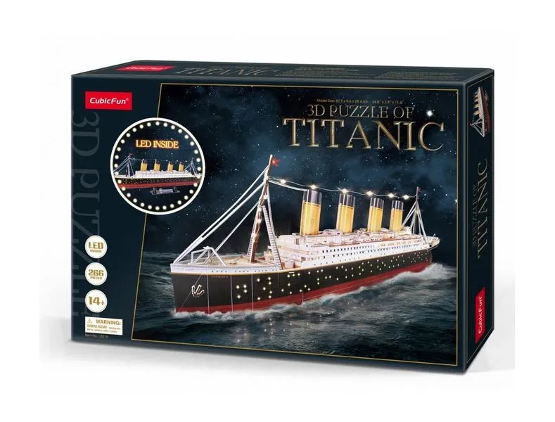 Cubicfun Puzzle 3D Titanic LED