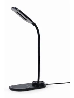 MOBILE CHARGER WRL DESK LAMP/BLACK TA-WPC10-LED-01 GEMBIRD
