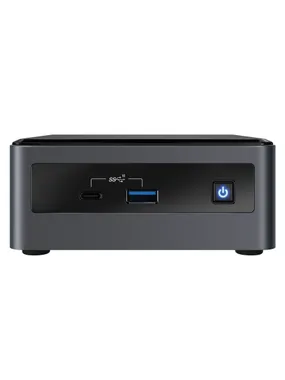 Intel NUC 10 Performance komplekts — NUC10i3FNHN UCFF Black BGA 1528 i3-10110U 2,1 GHz