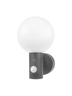 LED Lamp with motion sensor MCE515 grey 15W