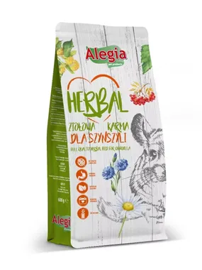 ALEGIA Herbal - sausā barība šinšillām - 600g