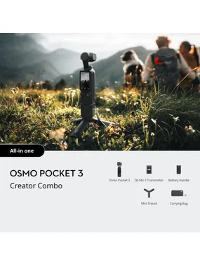 CAMERA POCKET 3 CREATOR COMBO/CP.OS.00000302.01 DJI