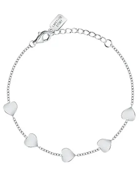 Silver heart bracelet Silver LPS05AWV20