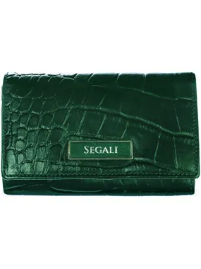 Women's leather wallet 910 19 704 green