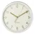 Desk clock Golden Hama quiet white