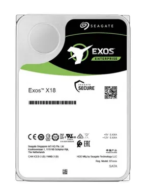 Seagate Exos X18 3,5 collu 10 TB SAS