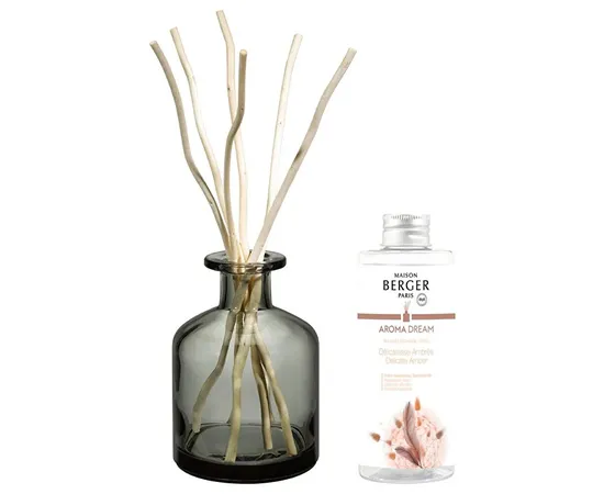 Gift set Aroma Dream diffuser gray + refill Fine ambergris 180 ml