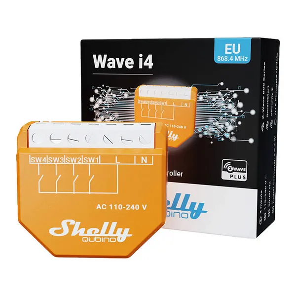 Shelly Qubino Wave i4 Controller