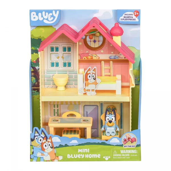 Figures set Mini Bluey Family House
