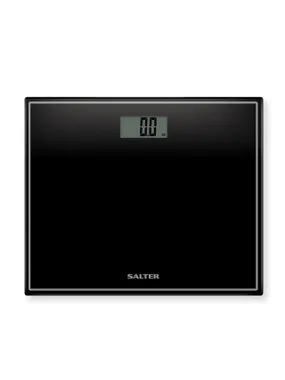 Salter 9207 BCFEU12 Compact Electronic Bathroom Scale - Black