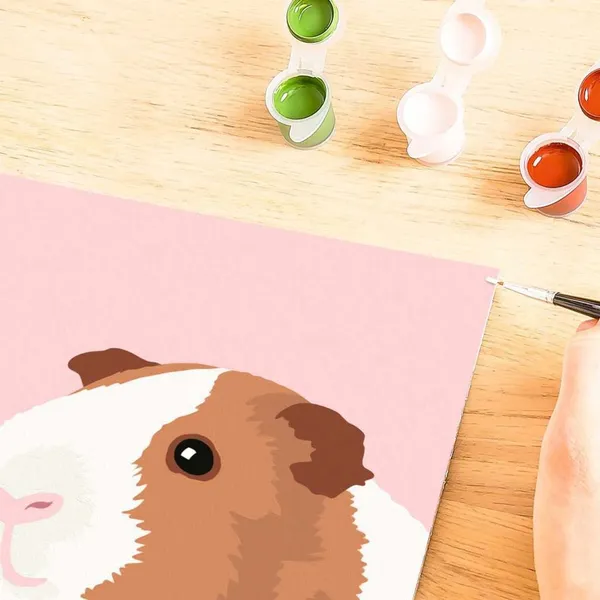 Painting by Numbers - Cute Guinea Pig