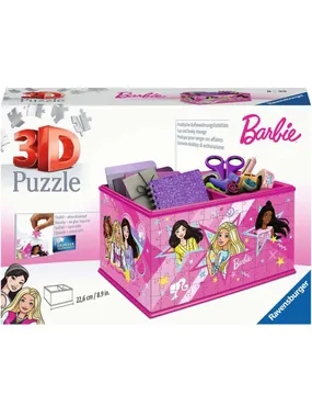 3D Puzzle Storage Box Barbie