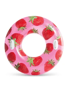 Strawberry swimming wheel 107 cm Intex 56261