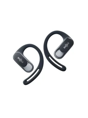 SHOKZ OpenFit Air austiņas bezvadu austiņas ar auss āķi Zvani/Mūzika/Sports/Ikdienas Bluetooth Melns