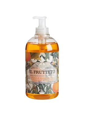 Il Frutte is a moisturizing liquid soap Olive and Tangerine 500ml