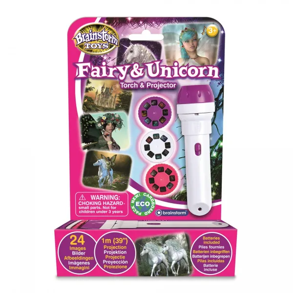 Torch and projector Brainstorm - Fairy and Unicorn