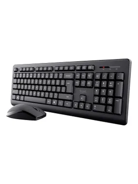 Trust Primo tastatūra Pele iekļauta Office RF Wireless QWERTZ German Black