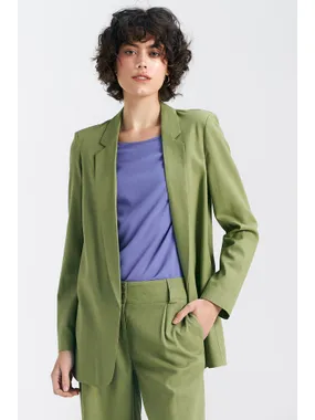 Linen jacket - green/pistachio - Z55