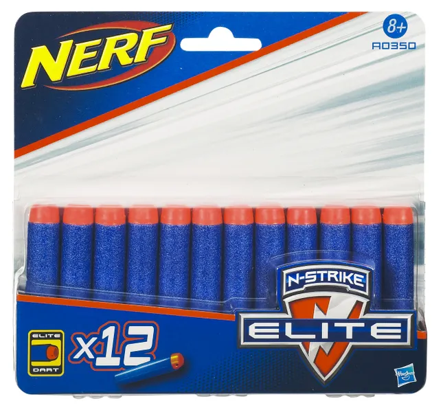 Set, Nerf, N-Strike, Refill, Darts, For Boys, 8+ years, 12 pcs