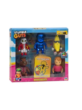 STUMBLE GUYS — MINI FIGURKI — DELUXE 6 FIGUREK VER.B