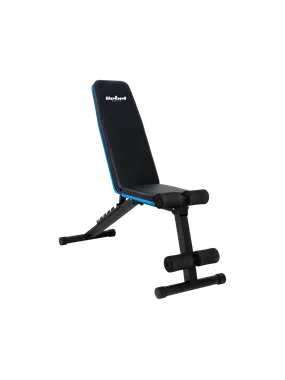 Reinforced incline training bench with leg lock, REBEL ACTIVE