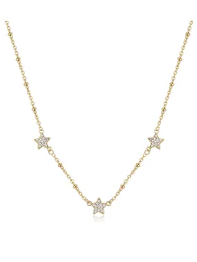 Decent Aurora SAR41 Gold Plated Star Necklace
