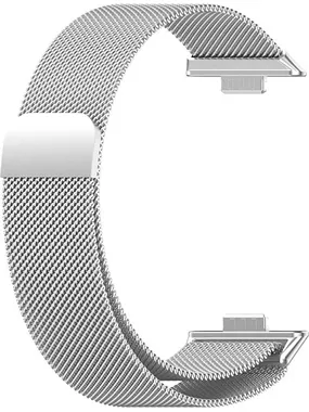 Milan move for Huawei Fit 3 - Milanese Loop Silver