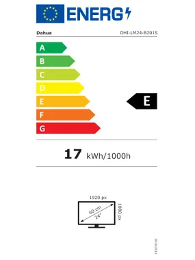 MONITOR LCD 24"/LM24-B201S DAHUA