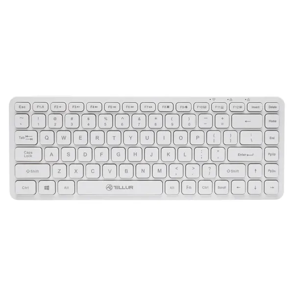 Tellur Mini Wireless Keyboard White