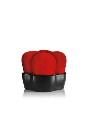 Cosmetic brush for liquid and powder makeup Hanatsubaki Hake Polishing Face Brush
