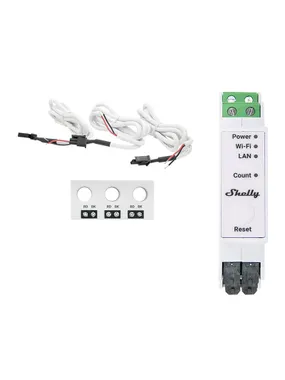 Shelly Pro 3EM-3CT63 WiFi 1/3-Way Power Consumption Meter