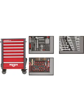 Red tool trolley Wingman